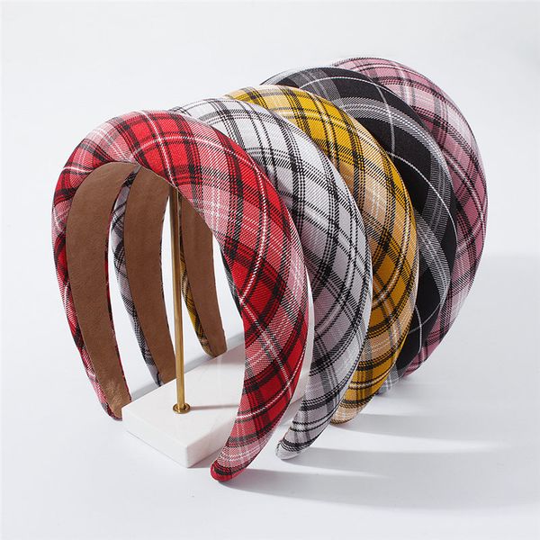 muti colors plaid sponge hair band ladylike headband vintage head bands hairstyle accessories f2840, Black;brown
muti colors plaid sponge hair band ladylike headband vintage head bands hairstyle accessories f2840, Black;brown