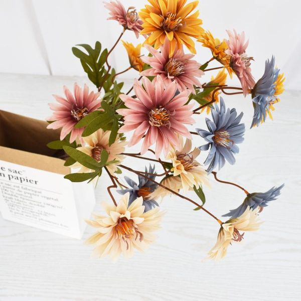 decorative flowers & wreaths hipster 5 head high branch multi-color little daisy model bouquet wedding hall home decoration pastoral style a
decorative flowers & wreaths hipster 5 head high branch multi-color little daisy model bouquet wedding hall home decoration pastoral style a