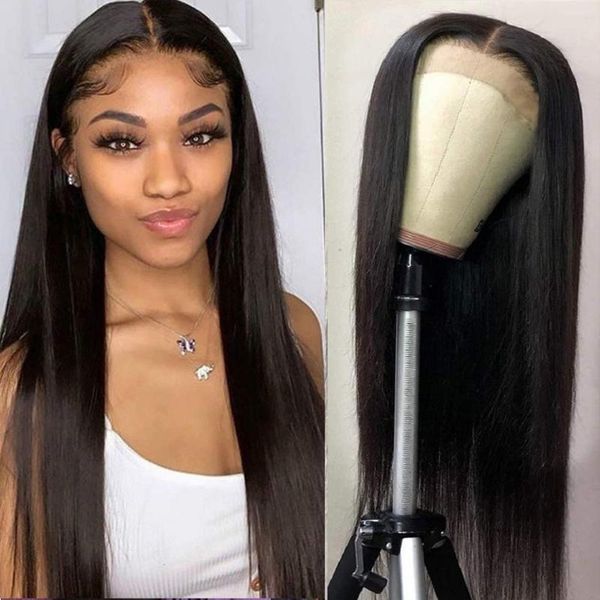 lace wigs puromi straight 4x4 closure for black women brazilian human hair non-remy pre plucked with baby 150 density, Black;brown
lace wigs puromi straight 4x4 closure for black women brazilian human hair non-remy pre plucked with baby 150 density, Black;brown