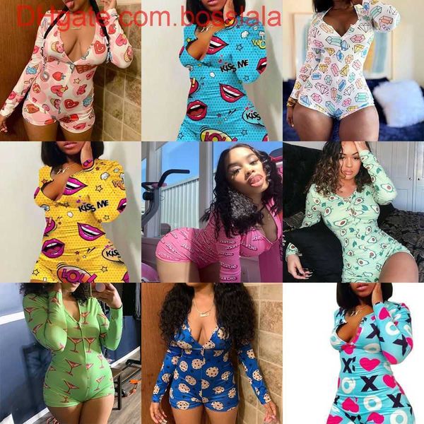 2022 trends women pajama onesies designer nightwear playsuit workout button skinny cartoon print jumpsuits v-neck long sleeve mini short rom, Black;white
2022 trends women pajama onesies designer nightwear playsuit workout button skinny cartoon print jumpsuits v-neck long sleeve mini short rom, Black;white