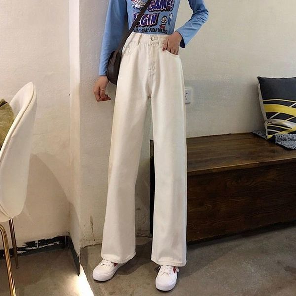 women's jeans women straight high waist solid washed retro loose thicker autumn winter ladies trousers all-match daily prevalent stylis, Blue
women's jeans women straight high waist solid washed retro loose thicker autumn winter ladies trousers all-match daily prevalent stylis, Blue