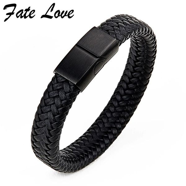 charm bracelets black leather bracelet men jewelry pulseira masculina handmade mens fashion 2021 unice jewellery stainless steel clasp, Golden;silver
charm bracelets black leather bracelet men jewelry pulseira masculina handmade mens fashion 2021 unice jewellery stainless steel clasp, Golden;silver