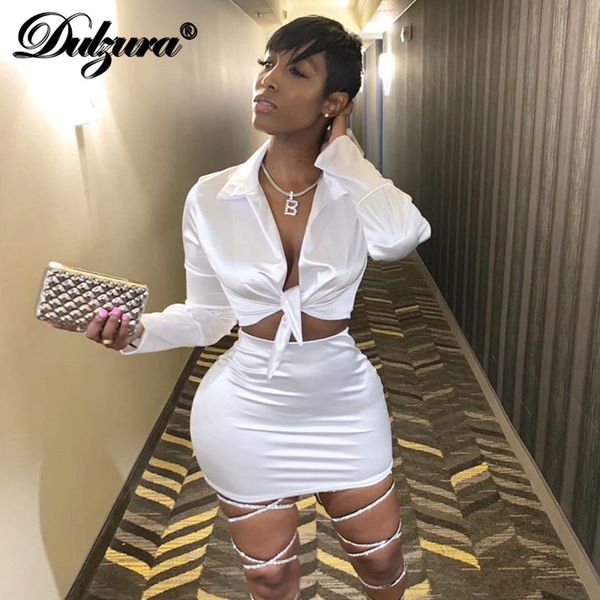 2021 autumn winter women two piece set satin crop skirt bodycon lace up office ol streetwear clotheshigh quality, Black;gray
2021 autumn winter women two piece set satin crop skirt bodycon lace up office ol streetwear clotheshigh quality, Black;gray