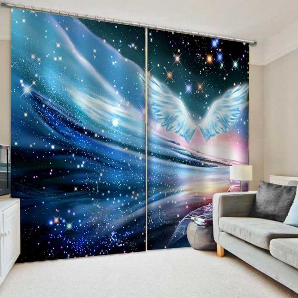 panel/set 3d window curtains wolf printing drapes for bedroom blue blackout curtain &
panel/set 3d window curtains wolf printing drapes for bedroom blue blackout curtain &