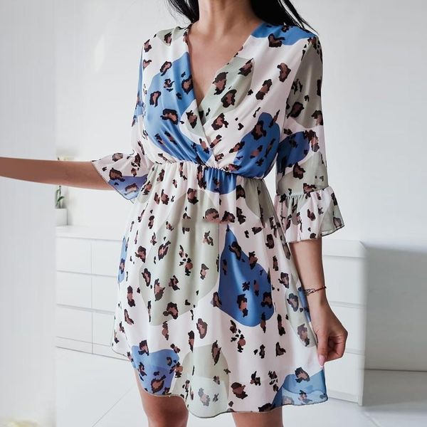 ethnic clothing women's fashion summer dress casual leopard loose half sleeve v-neck printed mini clothes for women jurk, Red
ethnic clothing women's fashion summer dress casual leopard loose half sleeve v-neck printed mini clothes for women jurk, Red