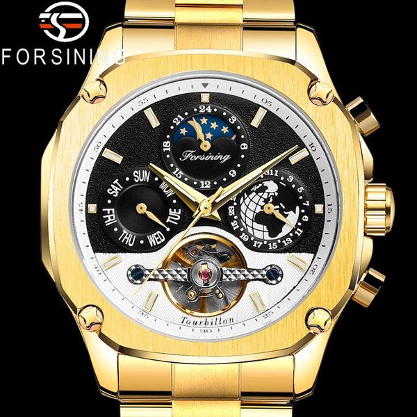 wristwatches forsining tourbillon automatic mechanical men wristwatch military sport male clock waterproof man watch 6912, Slivery;brown
wristwatches forsining tourbillon automatic mechanical men wristwatch military sport male clock waterproof man watch 6912, Slivery;brown