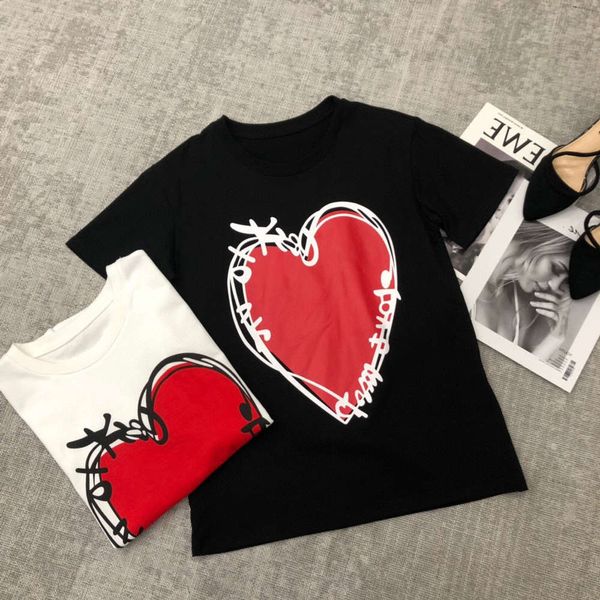 t shirtnanyou women's t-shirt 2021 early spring 2022 love print loose half sleeve korean cotton versatile short sleeve47y, White;black
t shirtnanyou women's t-shirt 2021 early spring 2022 love print loose half sleeve korean cotton versatile short sleeve47y, White;black
