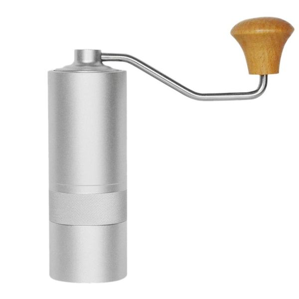 electric coffee grinders stainless steel portable manual grinder travel hand-washing italian silvery
electric coffee grinders stainless steel portable manual grinder travel hand-washing italian silvery