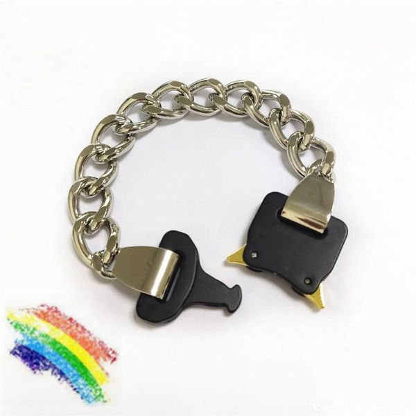link, chain alyx bracelet accessories 2021ss metal button necklace men women belts, Black
link, chain alyx bracelet accessories 2021ss metal button necklace men women belts, Black