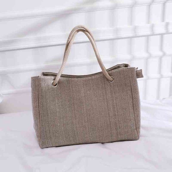 summer beach women's cotton linen breathable straw canvas increase capacity single shoulder shopping bag
summer beach women's cotton linen breathable straw canvas increase capacity single shoulder shopping bag