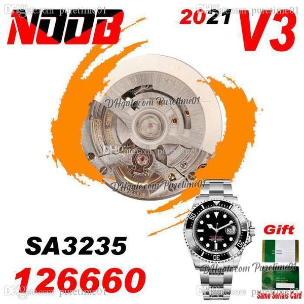 n v3 126660 red cal a3235 automatic mens watch 43mm dweller ceramic bezel black dial 904l steel bracelet 50th anniversary customized same se, Slivery;brown
n v3 126660 red cal a3235 automatic mens watch 43mm dweller ceramic bezel black dial 904l steel bracelet 50th anniversary customized same se, Slivery;brown