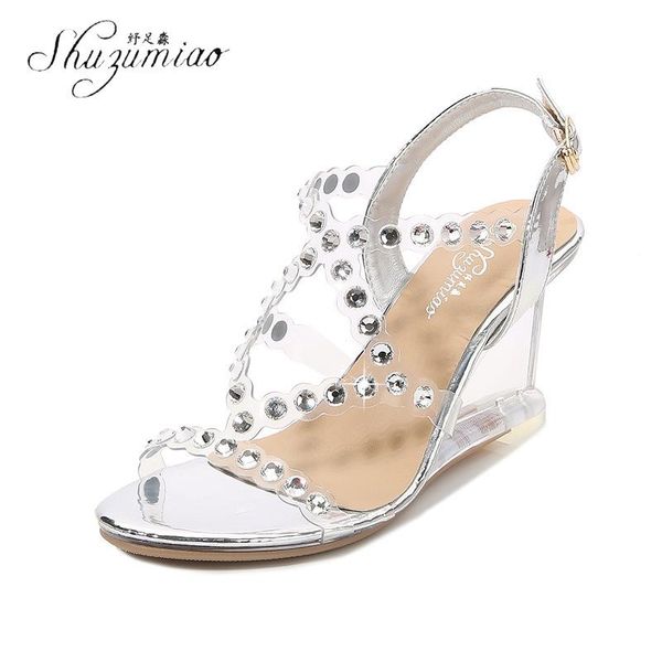 women casual sandals rhinestone buckle strap cross strappy wedge narrow band rome shoes plus size 42 43 dress, Black
women casual sandals rhinestone buckle strap cross strappy wedge narrow band rome shoes plus size 42 43 dress, Black