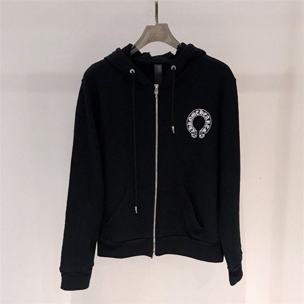 embroidery trendy chcrosin sanskrit dark zipper men's and women's hooded sweater coats dly1, Black
embroidery trendy chcrosin sanskrit dark zipper men's and women's hooded sweater coats dly1, Black