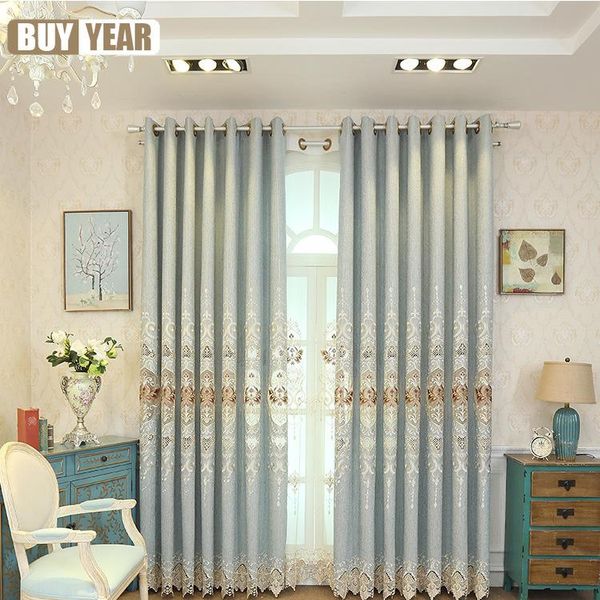 curtain & drapes european style luxury high-end atmospheric embroidered curtains for living room and bedroom balcony blackout
curtain & drapes european style luxury high-end atmospheric embroidered curtains for living room and bedroom balcony blackout
