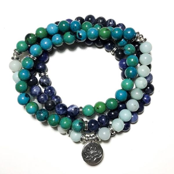 beaded, strands 8mm blue-vein stone amazonite phoenix lapis lazuli beads wrap bracelet meditation yoga healing jewelry 108japamala rosary ba, Black
beaded, strands 8mm blue-vein stone amazonite phoenix lapis lazuli beads wrap bracelet meditation yoga healing jewelry 108japamala rosary ba, Black