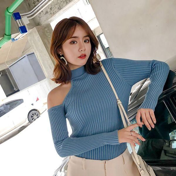 women's sweaters cut hollow off shoulder slim classic and elegant fashion design ,which adds chic refreshing winter spring, White;black
women's sweaters cut hollow off shoulder slim classic and elegant fashion design ,which adds chic refreshing winter spring, White;black