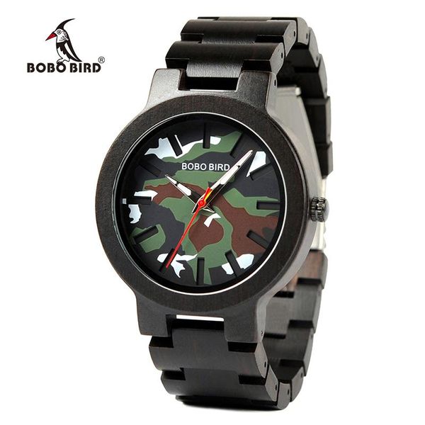 wristwatches bobo bird men watches male wooden quartz green camouflage relogio masculino man japanese movement in gift box, Slivery;brown
wristwatches bobo bird men watches male wooden quartz green camouflage relogio masculino man japanese movement in gift box, Slivery;brown