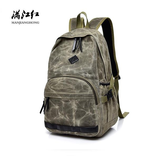 backpack paraffin wax canvas men backpacks women travel bags vintage retro school for teenage girls casual lap1419
backpack paraffin wax canvas men backpacks women travel bags vintage retro school for teenage girls casual lap1419