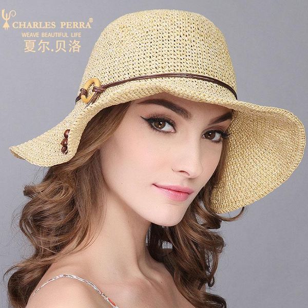fashion korean style outdoor travel straw hats female summer sunshade cap foldable wooden buttons along the beach sun wide brim, Blue;gray
fashion korean style outdoor travel straw hats female summer sunshade cap foldable wooden buttons along the beach sun wide brim, Blue;gray