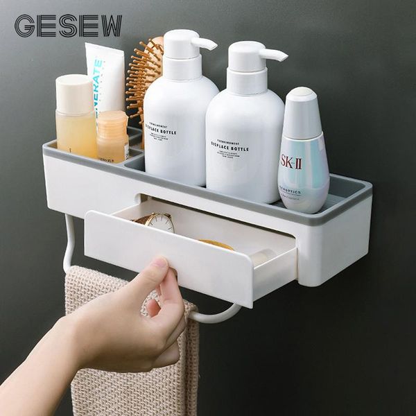bath accessory set gesew wall-mounted shelf plastic suction cup bathroom shampoo cosmetic storage rack multifunctional accessories
bath accessory set gesew wall-mounted shelf plastic suction cup bathroom shampoo cosmetic storage rack multifunctional accessories