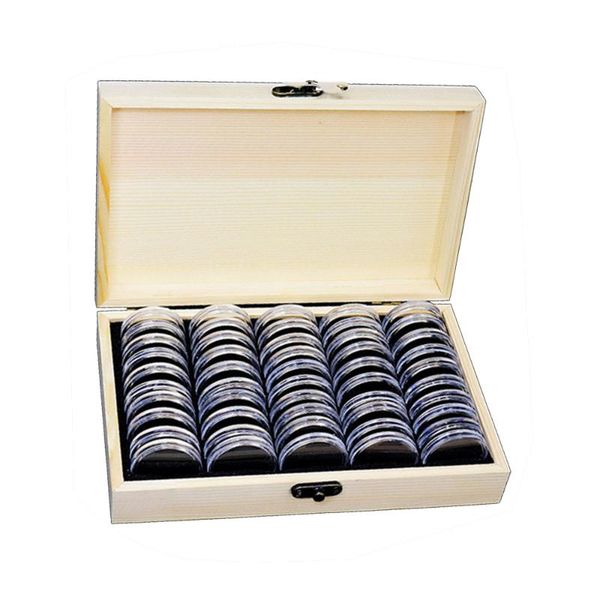 storage boxes & bins 50 grid 18-30mm applied clear round cases coin holder collection wooden box
storage boxes & bins 50 grid 18-30mm applied clear round cases coin holder collection wooden box