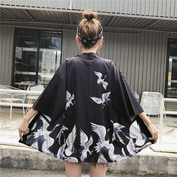 womens and blouses harajuku kawaii shirt chinese streetwear outfit kimono cardigans female yukata blouse women(m269), White
womens and blouses harajuku kawaii shirt chinese streetwear outfit kimono cardigans female yukata blouse women(m269), White