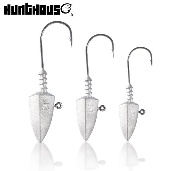 hunthouse fishing jig head hooks 20g 30g 40g soft lure high carbon steel fishhooks lead hook
hunthouse fishing jig head hooks 20g 30g 40g soft lure high carbon steel fishhooks lead hook