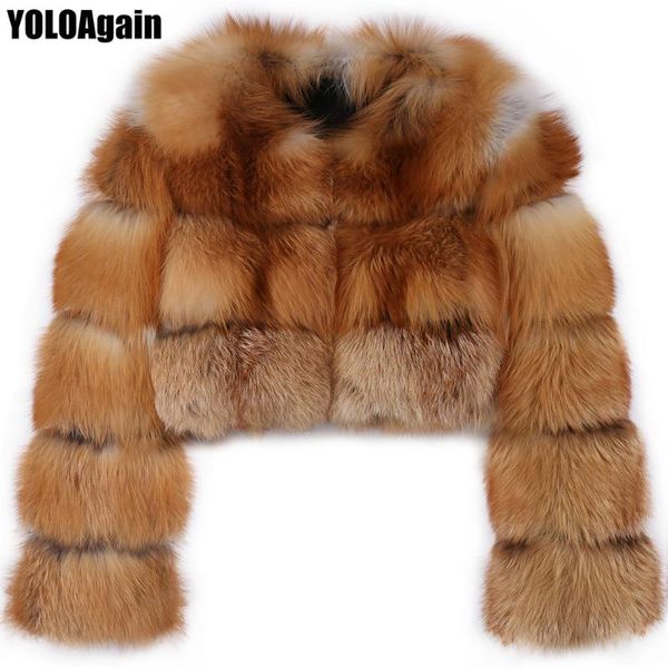 women's fur & faux yoloagain women o-neck short real natural red jacket coat, Black
women's fur & faux yoloagain women o-neck short real natural red jacket coat, Black