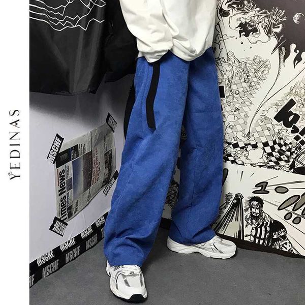 yedinas spring autumn corduroy pants for women korean style solid color casual pant wide leg vintage trousers female plus size 210527, Black;white
yedinas spring autumn corduroy pants for women korean style solid color casual pant wide leg vintage trousers female plus size 210527, Black;white