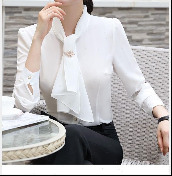 fashion white office work women shirts wear long sleeve ruffles elegant autumn large size 4xl xxxl xxl l
fashion white office work women shirts wear long sleeve ruffles elegant autumn large size 4xl xxxl xxl l