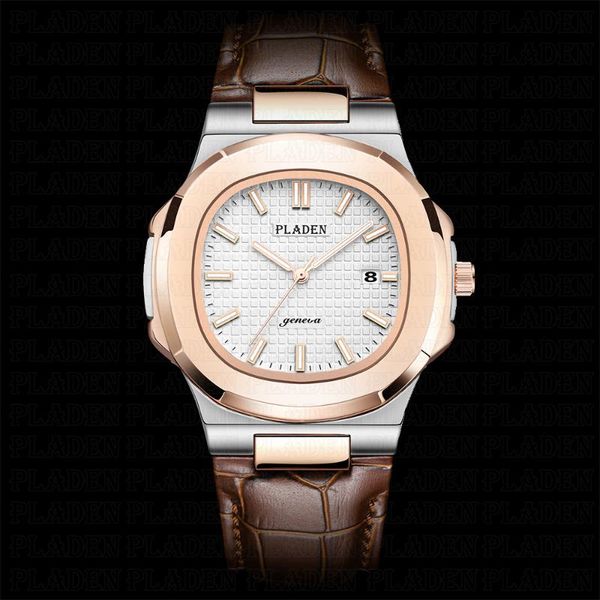wristwatches mens watches 2021 pladen fashion brown leather quartz watch casual business waterproof luminous clock gift for man, Slivery;brown
wristwatches mens watches 2021 pladen fashion brown leather quartz watch casual business waterproof luminous clock gift for man, Slivery;brown