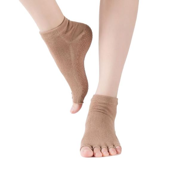 kokossi ballet open toe yoga anti-skid absorption breathable soft skin-friendly comfortable non-pilling fitness elasticity sports sock socks, Black
kokossi ballet open toe yoga anti-skid absorption breathable soft skin-friendly comfortable non-pilling fitness elasticity sports sock socks, Black