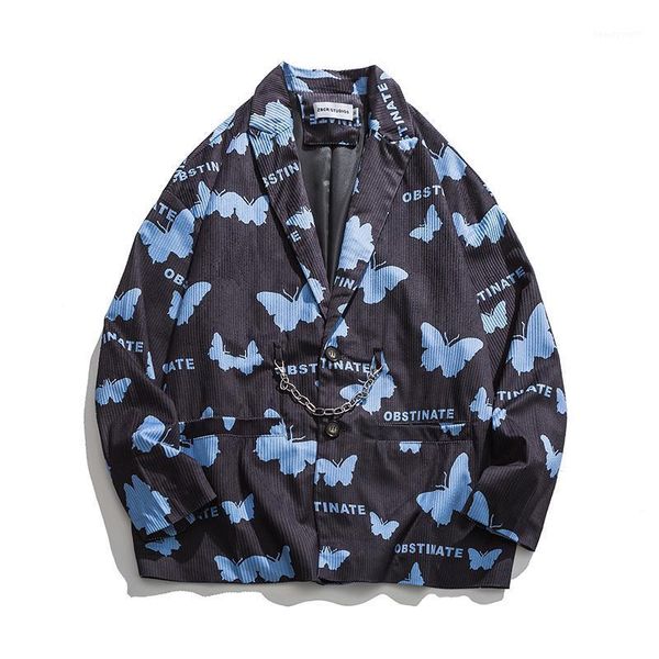 women blazers korean japan style streetwear hip hop butterfly print vintage fashion suit coat woman casual jacket women's suits &, White;black
women blazers korean japan style streetwear hip hop butterfly print vintage fashion suit coat woman casual jacket women's suits &, White;black