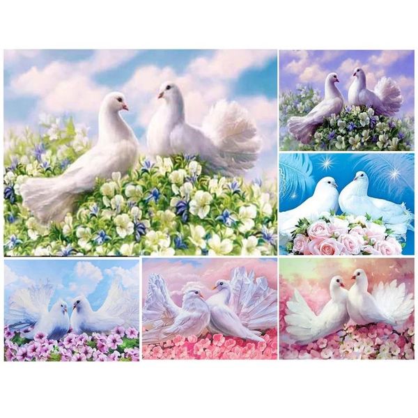 diamond painting 5d diy full square/round "pigeon" embroidery cross stitch, mosaic, home decoration, gift
diamond painting 5d diy full square/round "pigeon" embroidery cross stitch, mosaic, home decoration, gift