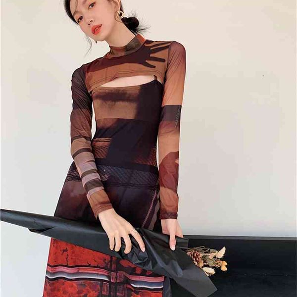 casual dresses 2 piece mesh long sleeve punk women turtleneck midi bodycon ladies runway fashion designer clothes 1lru, Black;gray
casual dresses 2 piece mesh long sleeve punk women turtleneck midi bodycon ladies runway fashion designer clothes 1lru, Black;gray