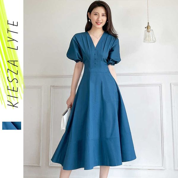 elegant bubble dress for women summer midi ladies short sleeve twisted party es vestidos mujer robe femme 210608, Black;gray
elegant bubble dress for women summer midi ladies short sleeve twisted party es vestidos mujer robe femme 210608, Black;gray