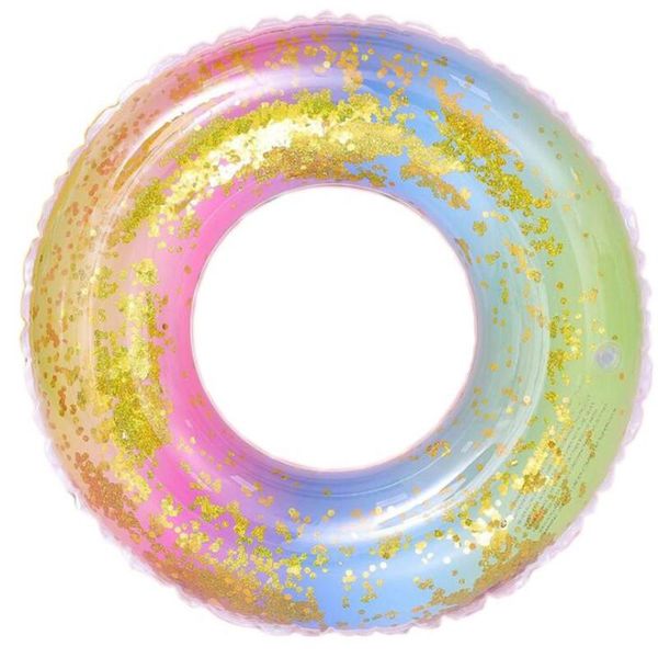 sequined rainbow gradient inflatable swimming ring pool floats translucent water circle summer beach party toys for child life vest &
sequined rainbow gradient inflatable swimming ring pool floats translucent water circle summer beach party toys for child life vest &