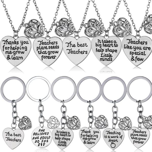 keychains teacher keyring thank you heart charm pendant keychain women men teacher's day gifts graduation season jewelry, Silver
keychains teacher keyring thank you heart charm pendant keychain women men teacher's day gifts graduation season jewelry, Silver