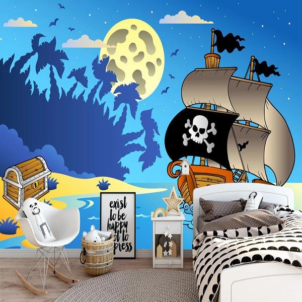 wallpapers drop custom any size mural wallpaper 3d cartoon sailing boat wall painting children's bedroom waterproof sticker
wallpapers drop custom any size mural wallpaper 3d cartoon sailing boat wall painting children's bedroom waterproof sticker