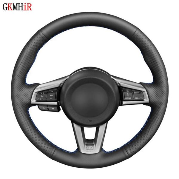 steering wheel covers diy hand-stitched non-slip black artificial leather car cover for mx5 mx-5 2021
steering wheel covers diy hand-stitched non-slip black artificial leather car cover for mx5 mx-5 2021