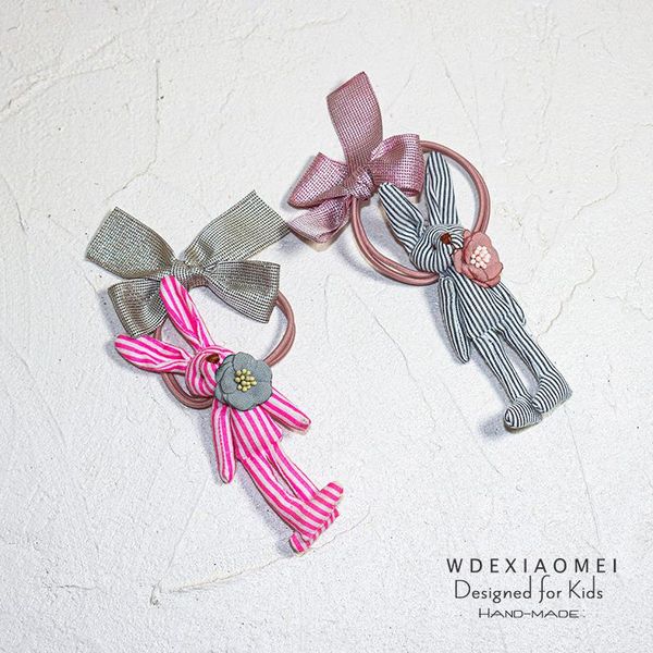 hair accessories cute cartoon rope elastic band girl women bowknot ties ponytail holders rubber bands, Slivery;white
hair accessories cute cartoon rope elastic band girl women bowknot ties ponytail holders rubber bands, Slivery;white