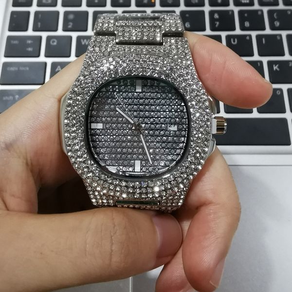 designer watch brand table luxury watches men's and women's are inlaid with diamonds stars. large dial hip-hop cuban bracelet hiph, Slivery;brown
designer watch brand table luxury watches men's and women's are inlaid with diamonds stars. large dial hip-hop cuban bracelet hiph, Slivery;brown