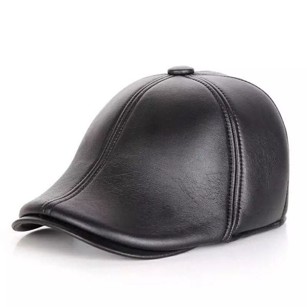 sheepskin like father warm ear protection progressive middle aged and old beret thickened duck tongue hat, Blue;gray
sheepskin like father warm ear protection progressive middle aged and old beret thickened duck tongue hat, Blue;gray