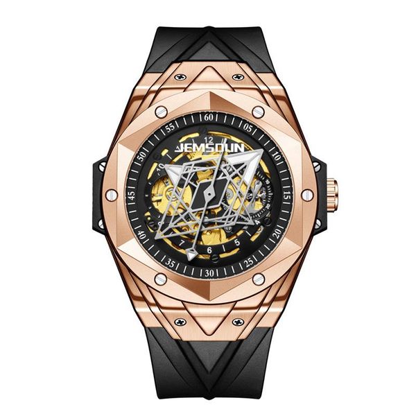 wristwatches brand explosion fashion luxury men's automatic mechanical watch silicone waterproof multi-function sports, Slivery;brown
wristwatches brand explosion fashion luxury men's automatic mechanical watch silicone waterproof multi-function sports, Slivery;brown