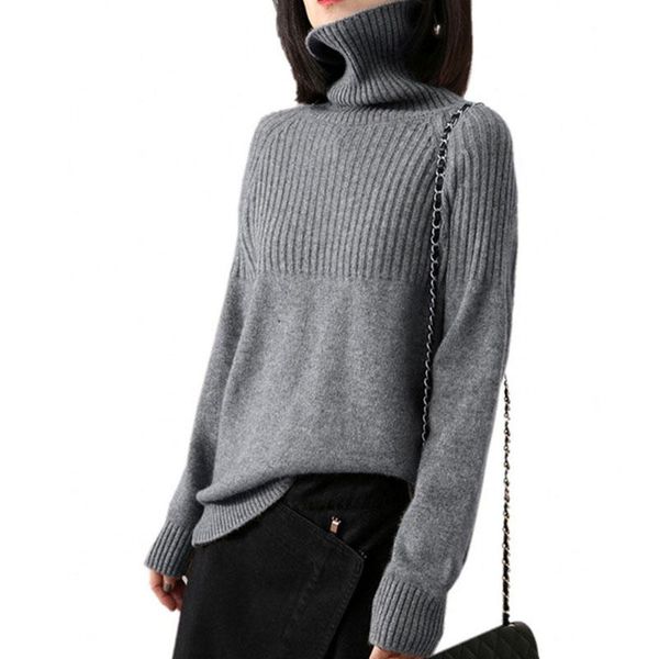 women's sweaters turtleneck sweater fashion cashmere pullover autumn winter warm casual loose stretch knitwear wool knitted jumper, White;black
women's sweaters turtleneck sweater fashion cashmere pullover autumn winter warm casual loose stretch knitwear wool knitted jumper, White;black