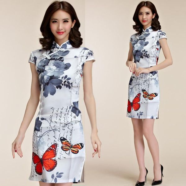 3xl plus size chinese traditional women flower satin elegant cheongsam qipao short party split ladies large dress vestido ethnic clothing, Red
3xl plus size chinese traditional women flower satin elegant cheongsam qipao short party split ladies large dress vestido ethnic clothing, Red