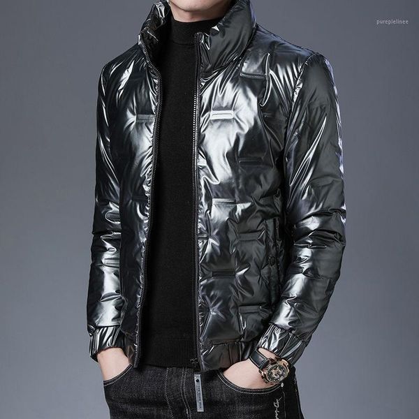 men's down & parkas men winter casual jacket thick warm bright waterproof autumn outwear coat windproof parka stand collar jackets, Black
men's down & parkas men winter casual jacket thick warm bright waterproof autumn outwear coat windproof parka stand collar jackets, Black