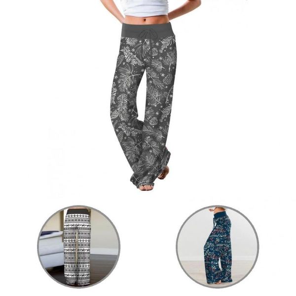 women's pants & capris comfortable polyester skin-friendly pajama for christmas, Black;white
women's pants & capris comfortable polyester skin-friendly pajama for christmas, Black;white