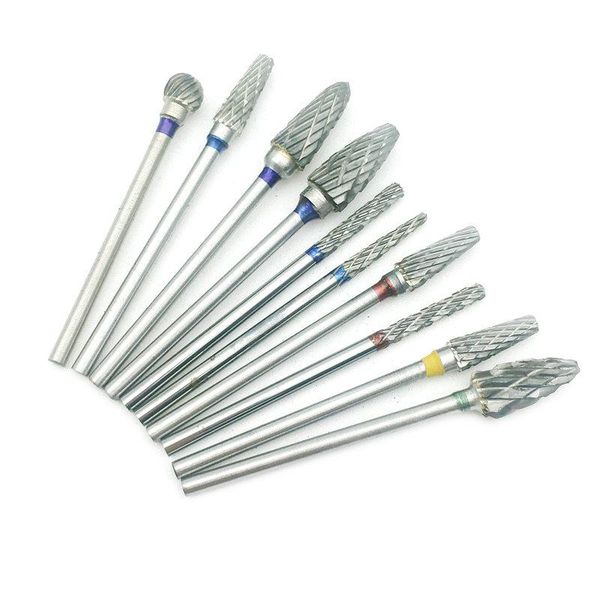 nail art equipment 1pc tungsten carbide cutter kit dental burs for remove and polishing dentistry materials 10 types optional, Silver
nail art equipment 1pc tungsten carbide cutter kit dental burs for remove and polishing dentistry materials 10 types optional, Silver
