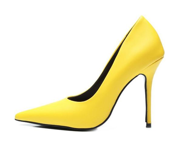autumn women smooth leather pumps party shoes candy yellow dress thin heel slip on basic wedding, Black
autumn women smooth leather pumps party shoes candy yellow dress thin heel slip on basic wedding, Black